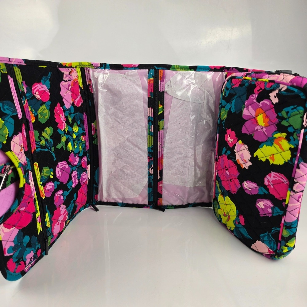 Vera Bradley Hilo Meadow‎ Hanging Organizer Sunglass Sleeve 2pc Set NWT Retired - Picture 5 of 12
